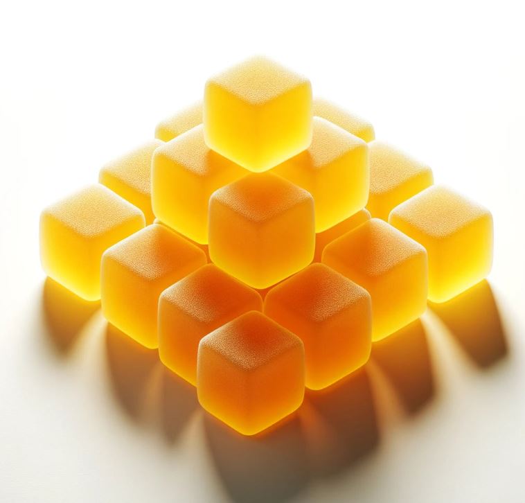 Pure CBD Gummies - 50mg Golden Hour Apple (THC-FREE)