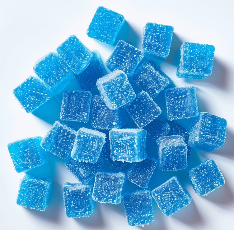 Blue Razz Texas Finest House Gummies 12.5
